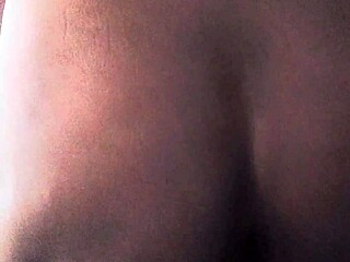 Gay anal scene with homemade dildo, real sounds of pleasure