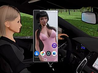 3D animated game with big cock and cumshot