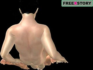 3D animated hentai featuring cowgirl and reverse cowgirl positions