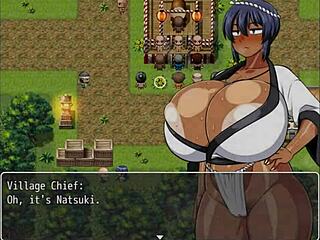 Curvy Natsuki Shines in Hentai Game Festival Blowgang