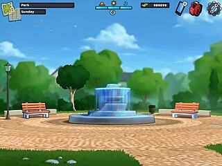 Summertime Saga Эпизод 120 в стиле мультяшной игры