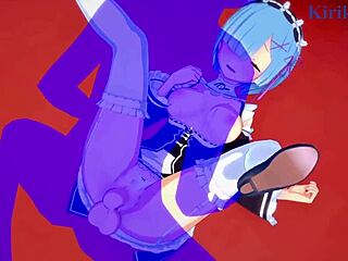 Emilia, Rem, and Subaru Natsuki Engage in Intense Sex in Re Zero Hentai