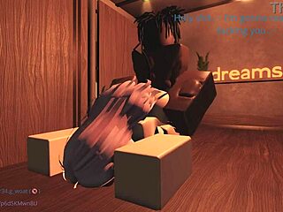 Does the bakery worker earn this creampie tip?