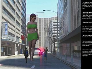 Special sex scene in 3D comic from Big Apple Small Gesture series