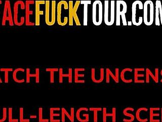 Interracial threesomes with deepthroat action and ball licking