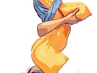 来自《色情狂团》的吉野绫香在详细的Hentai场景中