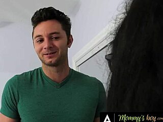 hung student pays rent by riding horny landlady cougar alexandra silk!