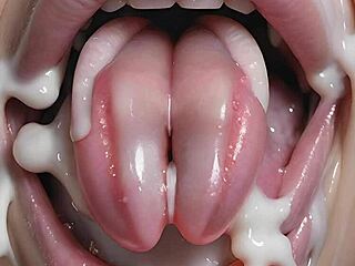 Facials and tongues: a mouthful of cum and more