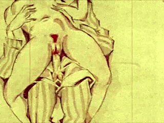 嘿，看看这个古老的色情画作，不是很狂野吗？