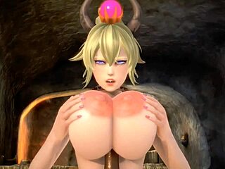 Princess Bowser 3D hentai thrills me