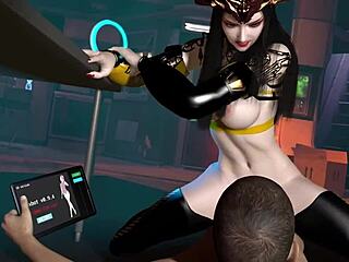 Asian robot gets pounded in hot 3D hentai video