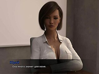 Beautiful nurse in hot action in the hospital room