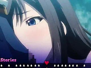 Mika delivers steamy first blowjob with facial in 3d anime game