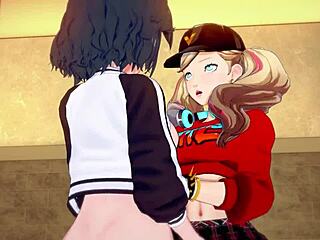 Ann Takamaki and Ryuko Matoi in Wild Lesbian Hentai