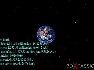 female sex cyborg bangs horny girl hard in space station