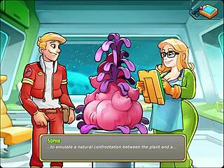 Help a space girl to escape from an unknown planet and get her pregnant by a big cock
