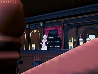 Siobhan和Stelle酒吧揭秘热辣群交