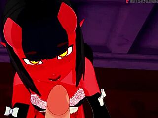 Meru the Succubus bangs hard in 3D cartoon POV. Total fantasy ride!
