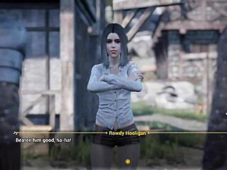 Hey, medieval whore Bernadette, take all the guards' cocks after being stripped!