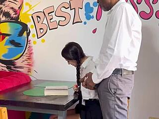 Anal sex with my teacher was a surprise, but hot