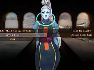 Dragon Ball milf dominates with massive tits