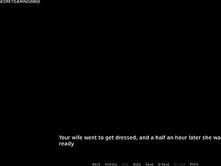 Hotwife game with 3D porn featuring a slutwife and cumshots