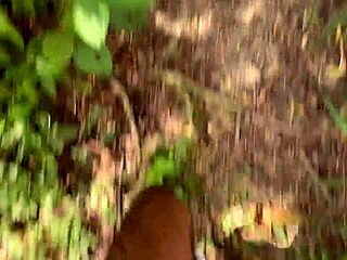 Workout and sex in the woods for a bisexual military man