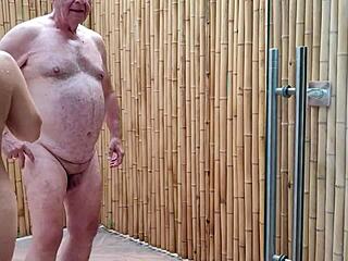 A sneak peek of some hot naked fun at the naturist camp with agarabas and olpr