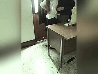 Real Mexican teacher and student in hot anal action