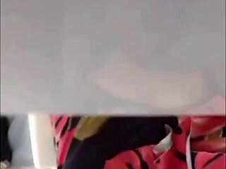 Young amateur gets rough anal in small bathroom encounter