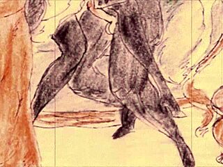 Back in the day, VINTAGE EROTIC DRAWINGS captured raw sensual art.