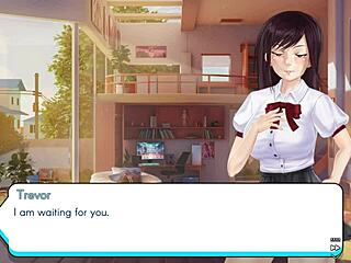 让我们玩游戏女孩Stephanie穿着可爱服装