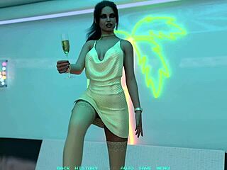Name88s' curvy cuties in a 3D holiday threesome