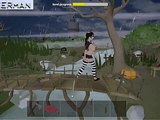 万圣节Bambook游戏玩法，硬核肛交