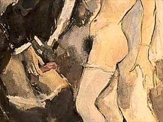 嘿，看看这个古老的色情画作，不是很狂野吗？