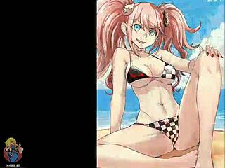 Junko Enoshima Danganronpa 变态色情规则34动作