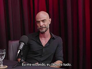 Brazilian gay anal casting with big cock monster