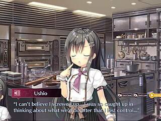 Ushio Aisaka In Marshmallow Scene 2 English Dub