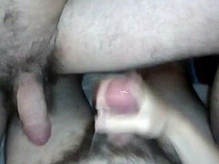 Hot Lad FROTS Hard with Gay for Mutual Cock Play