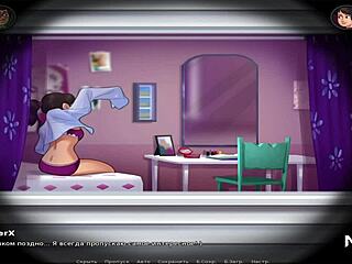 SummertimeSaga - Большой огурец скользит глубоко внутрь