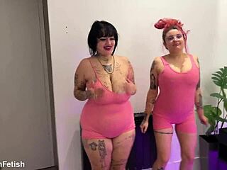 Pretty big natural tits bouncing and ass shaking in homemade video