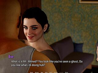 Tales from the deep eve 3: bold handjob session with old neighbour in fishnets