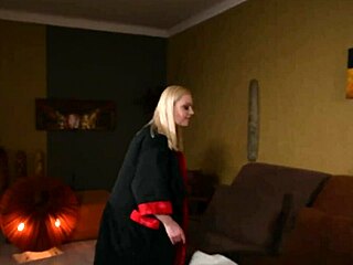 sandra sweet takes interracial dp from massage studs, loving every second!