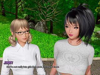 Ripples 32: Clothes Ripped Revealing Big Tits in Sexy Outfit