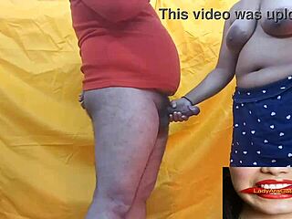 Indian teen enjoys hardcore sex with her stepson's friend