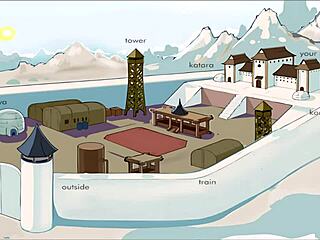 Exploring Korra Oppai in Four Element Trainer Book 5 Part 8.