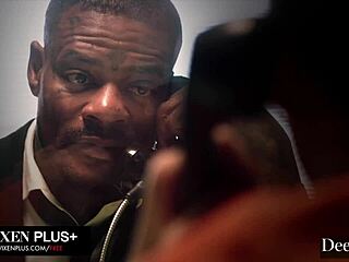 anna claire clouds begs for deeper doggystyle with handcuffs and rimjob