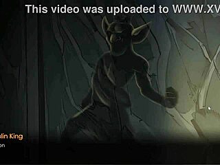 哥布林王困住她激烈按摩