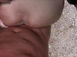 Straightforward and real sex with a big-boobed amateur