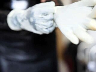 乳胶手套引发激烈ASMR刺痛